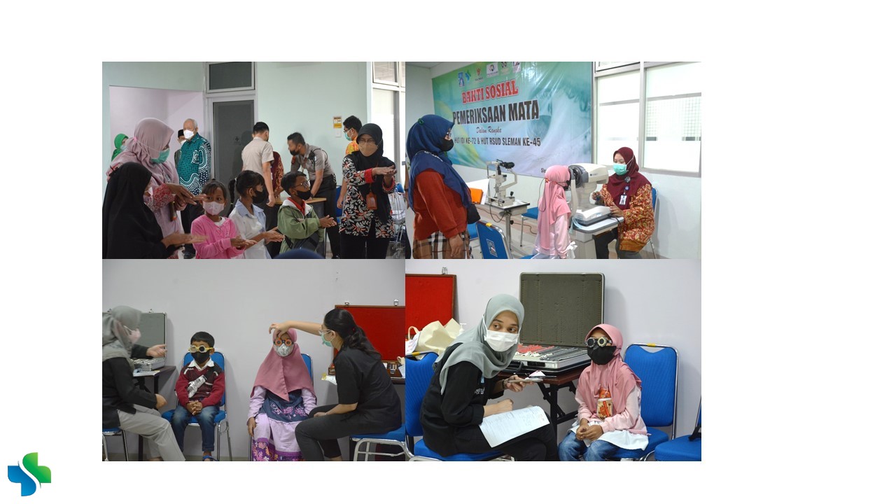Pemeriksaan Mata Bersama RSUD Sleman